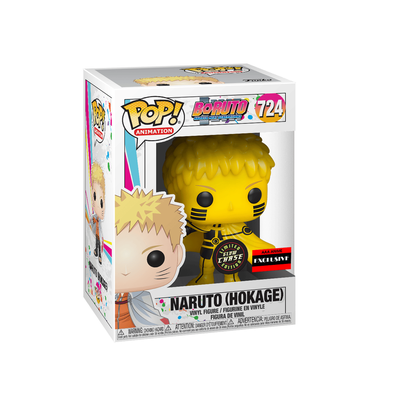 Funko Pop! Naruto (Hokage) 724 Glows in the Dark Chase AAA Exclusive - Зображення 1