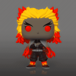 Funko Pop! Demon Slayer Kyojuro Rengoku 1308 Glows in the Dark Walmart Exclusive - Зображення 3