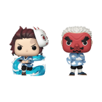 Funko Pop! Demon Slayer Tanjiro Kamado & Sakonji Urokodaki 2-Pack - Зображення 2