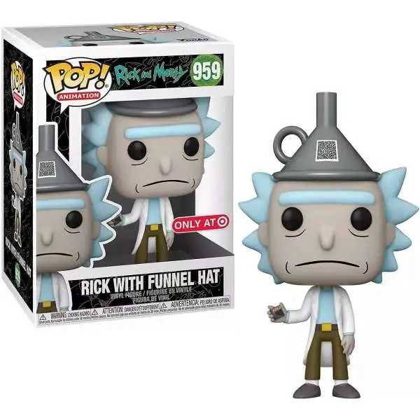 funkorickfunnelhat Funko Pop! Rick And Morty Rick with funnel hat 959 Target Exclusive - Зображення 1