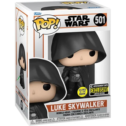 Funko Pop! Star Wars Luke Skywalker 501 Glows in the Dark EE Exclusive - Зображення 1