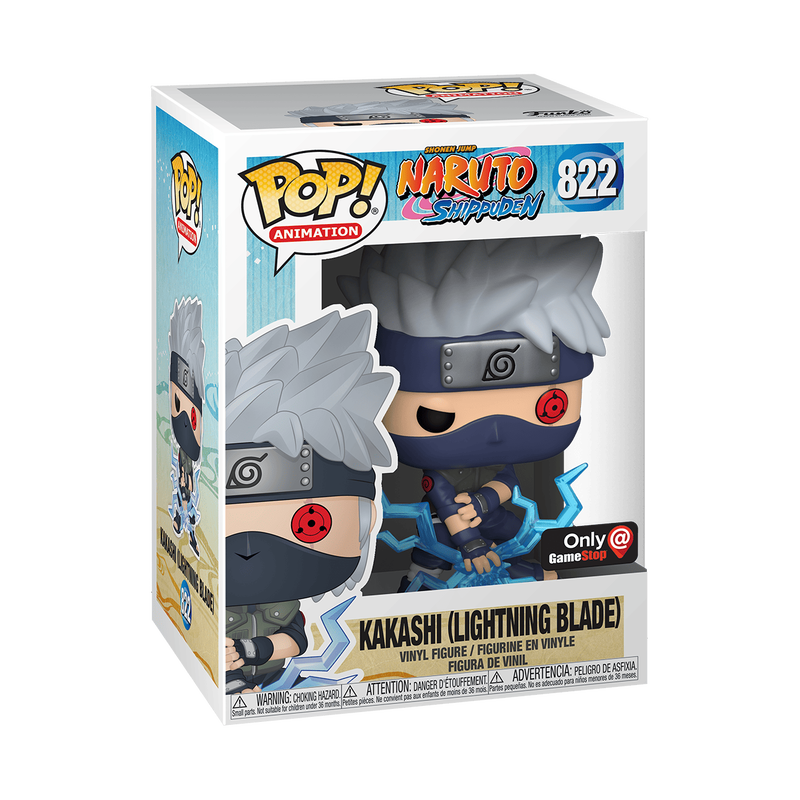 48931-1 Funko Pop! Naruto Kakashi (Lightning Blade) 822 Gamestop Exclusive - Зображення 1