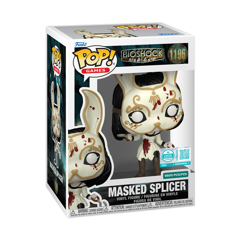 Funko Pop! Bioshok Masked Splicer 1196 9500 pcs - Зображення 1