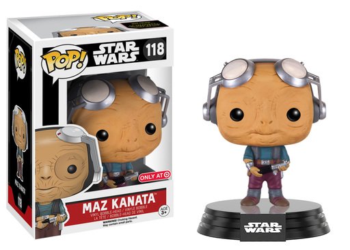 9613-1_C Funko Pop! Star Wars Maz Kanata 118 Target Exclusive - Зображення 1
