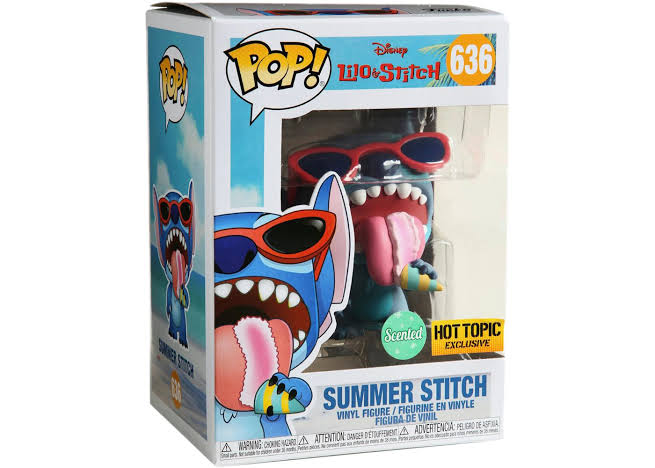 Funko Pop! Summer Stitch 636 Scented Hot Topic Exclusive - Зображення 1