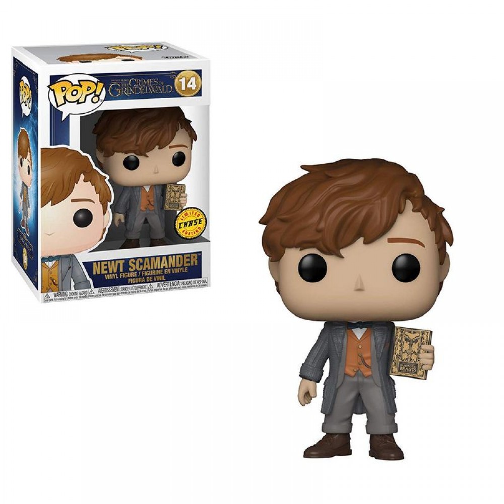Funko Pop! Fantastic Beasts Newt Scamander 14 Chase - Зображення 1