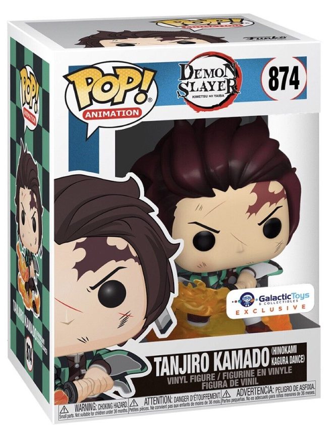 Funko Pop! Demon Slayer Tanjiro Kamado 874 Galactic Toys Exclusive - Зображення 1