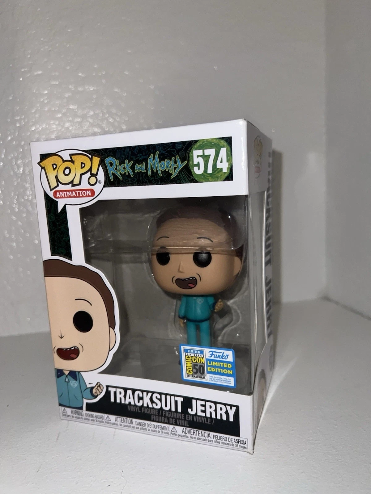 Funko Pop! Rick And Morty Tracksuit Jerry 575 Comic Con - Зображення 1
